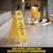 Rubbermaid Commercial Caution Wet Floor Sign, 11 x 12 x 25, Bright Yellow, PK6, 6PK FG611277YEL - alternate 4